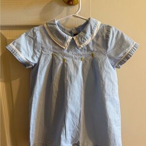 Boys Easter JonJon with Embroidered Details